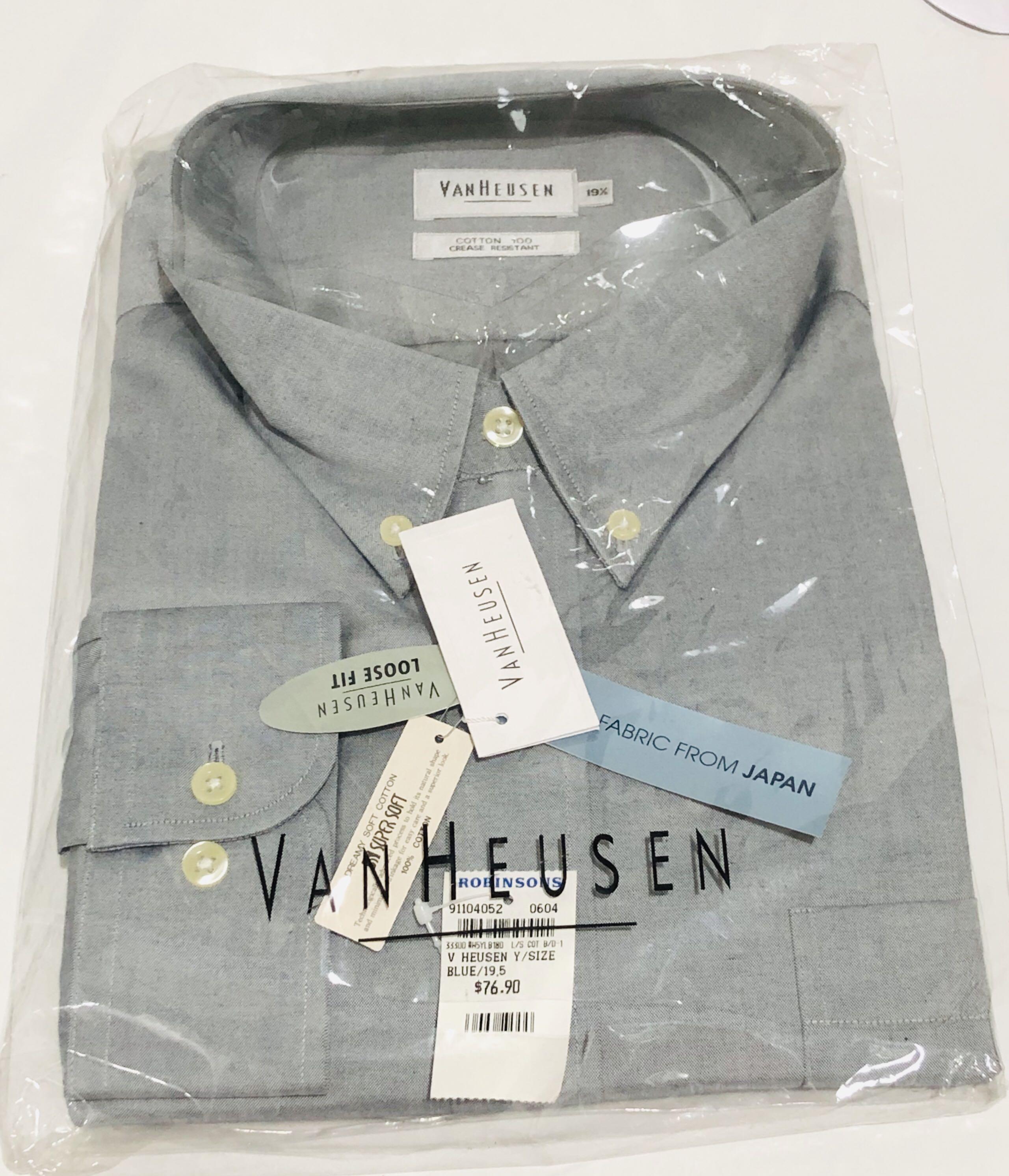 mens shirts 19.5 collar