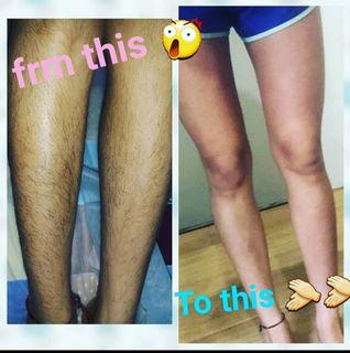 Waxing of arms n legs