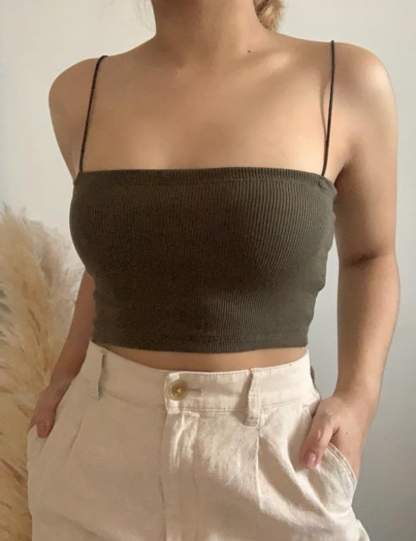 Zara strappy tops clearance
