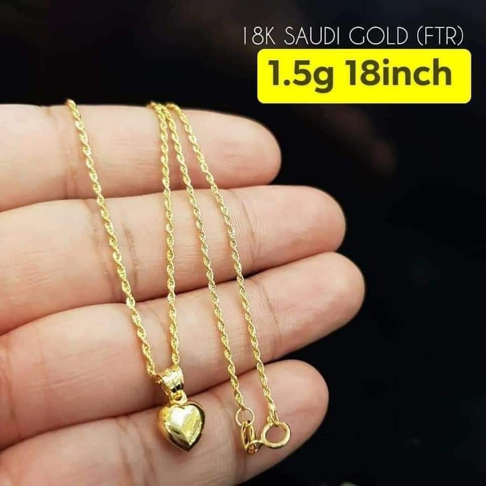 Value of 18k gold necklace hotsell