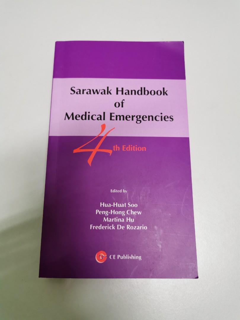 1 Sarawak Handbook Of Medical Emergencies Latest Edition Rm50 Textbooks On Carousell