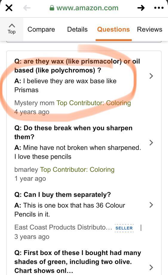36’s Imported Color Pencil - (Category: Craft Supplies & Tools) located in Pasig City. Submitted by casambhomedecors (Listing ID 1045108716, Image 3). Description: FREE SHIPPING NATIONWIDE Please read reviews Same as PRISmas quality.. Bought from abroad.