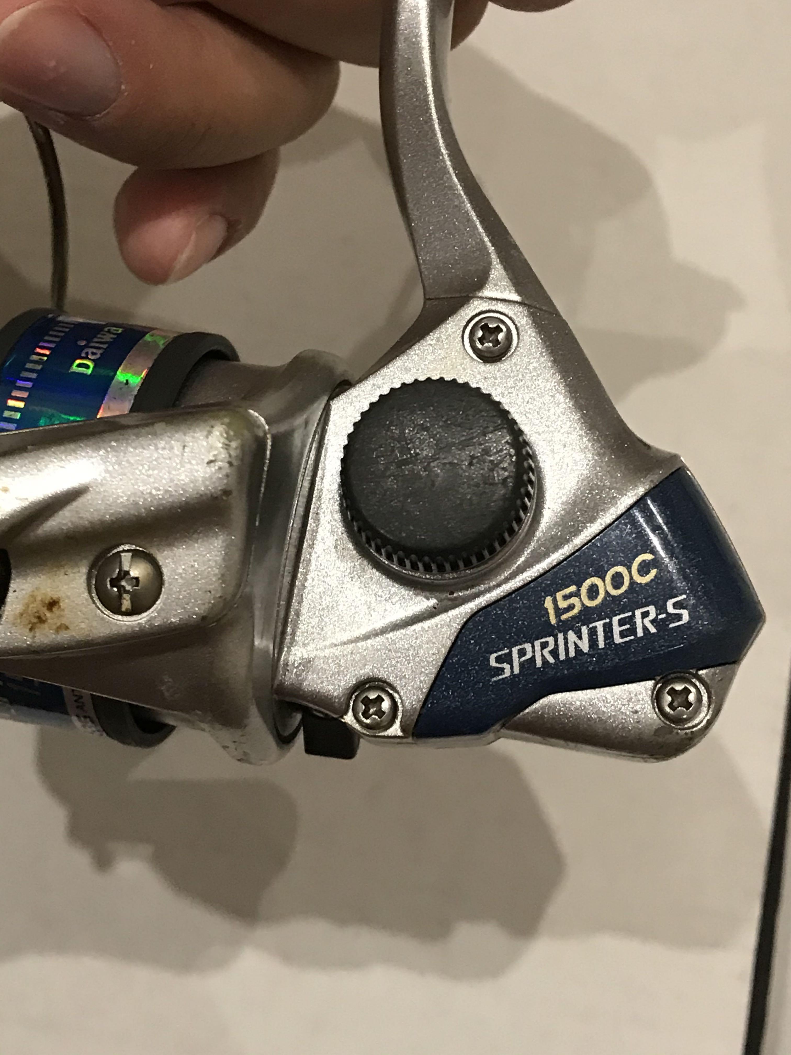 日本品牌漁具Daiwa Sprinter-S 1500c 釣魚魚竿攪, 運動產品