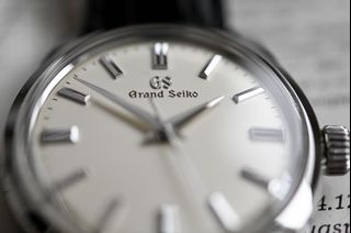 上鍊、奶面弧鏡) SBGW231 SBGW231G Grand Seiko #奶白面#37mm手上鍊大 