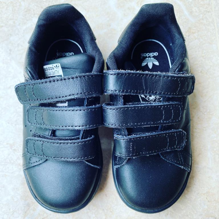 black stan smith kids