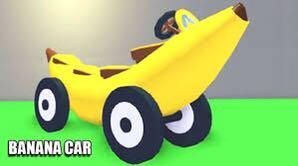 Adopt Me Banana Car Video Gaming Gaming Accessories Game Gift Cards Accounts On Carousell