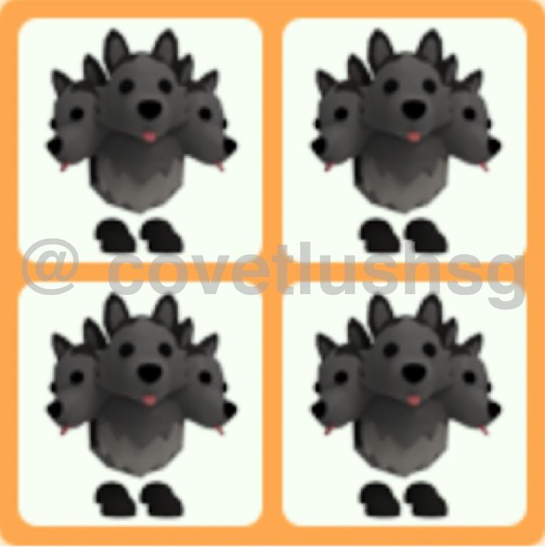 Adopt Me Legendary Pets Cerberus Toys Games Video Gaming In Game Products On Carousell - roblox cerberus