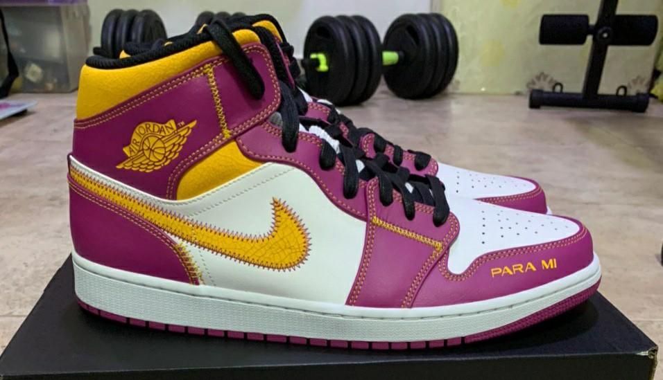 jordan 1 mid familia