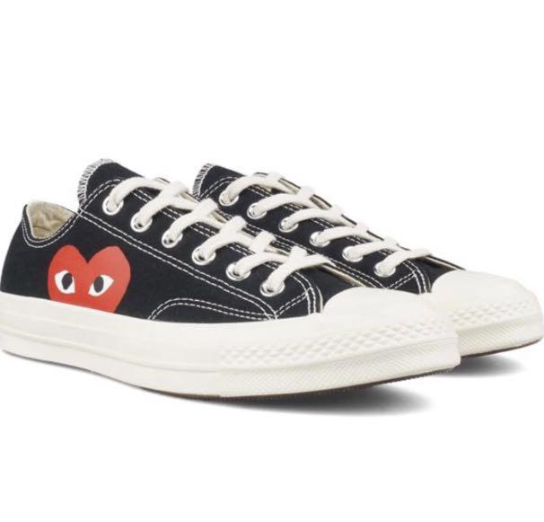 CDG PLAY x CONVERSE CHUCK TAYLOR LOW 