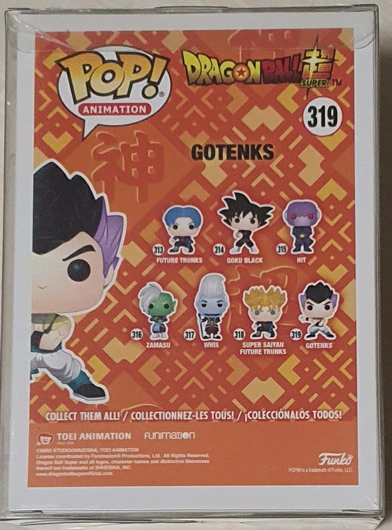 Authentic Funko Pop Dragonball Gotenks w PX Previews sticker