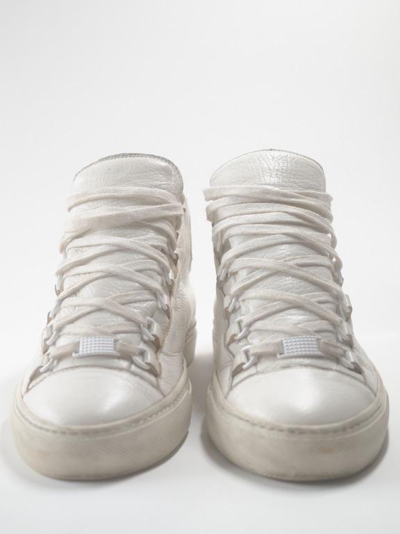 balenciaga white arena
