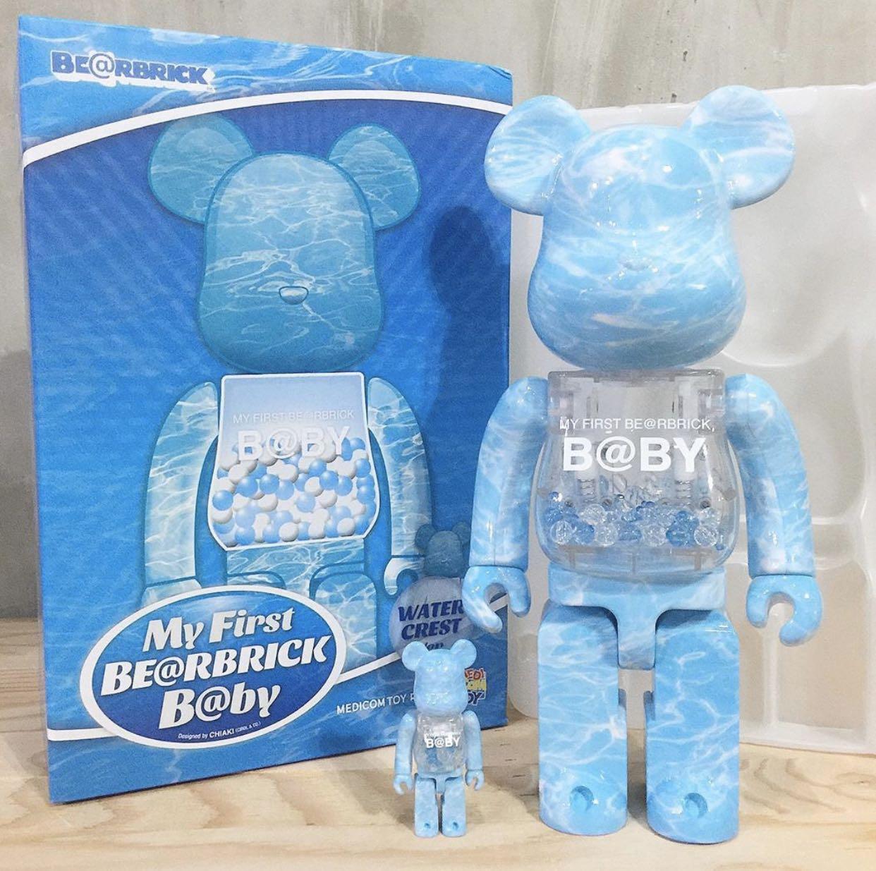 Bearbrick My First Bearbrick Baby Water Crest 100% + 400% Set ...