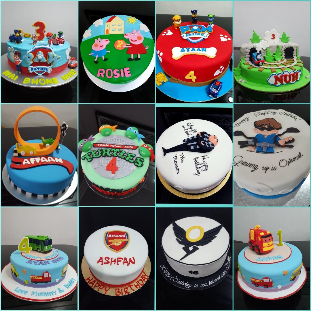 Birthday cake. Favourite cartoon character cakes, Food & Drinks ...
