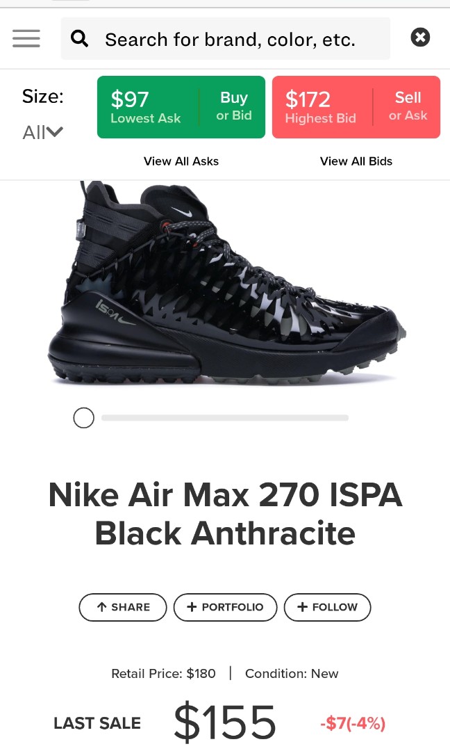 nike air max 270 ispa