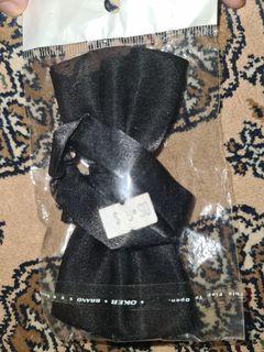 Bow tie black large size free mailing