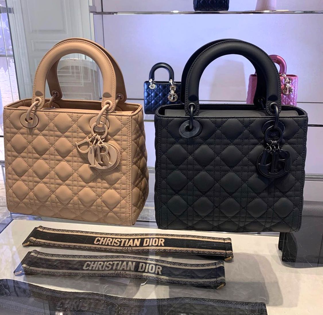 Brand New Lady Dior Medium Ultra matte  PRE ORDER  Complete  Luxury Bags  Wallets on Carousell
