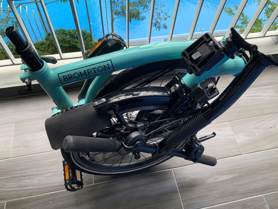 Brompton s6l top turkish green