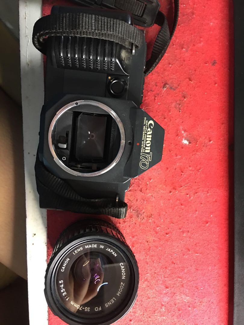 canon t70 film camera
