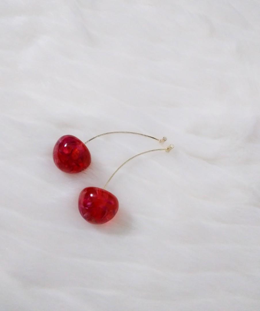 Celia rouge outlet cherry earrings