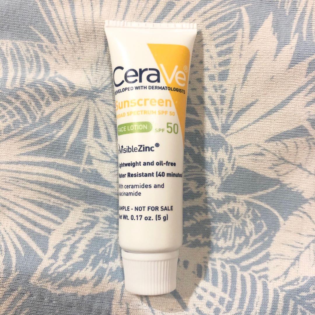 cerave invisible zinc sunscreen
