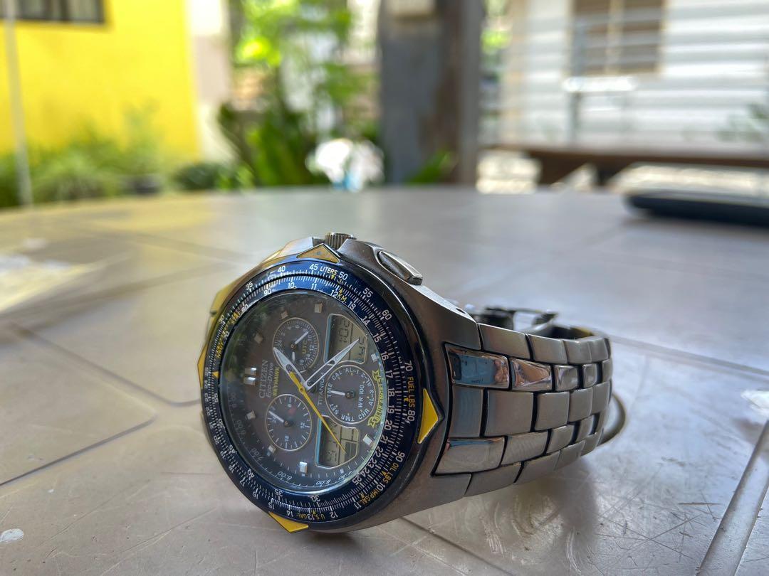 Citizen Skyhawk Watch Titanium Men s Fashion Watches