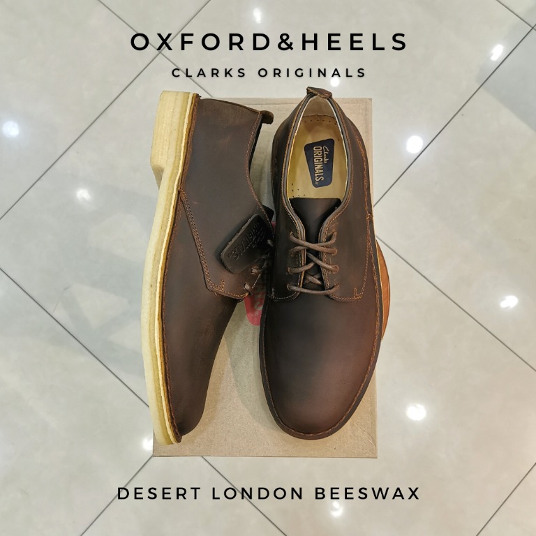 Clarks desert london leather new arrivals