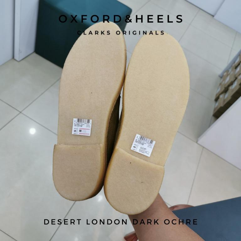 Clarks ochre shoes hot sale