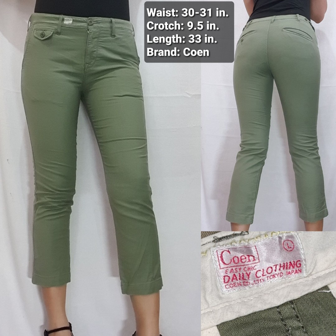 31 length pants