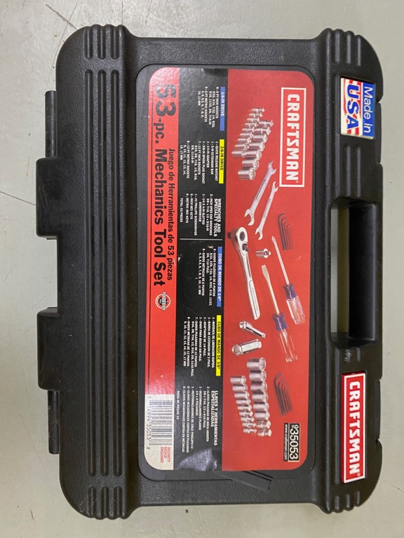 Craftsman 53 sales piece tool set
