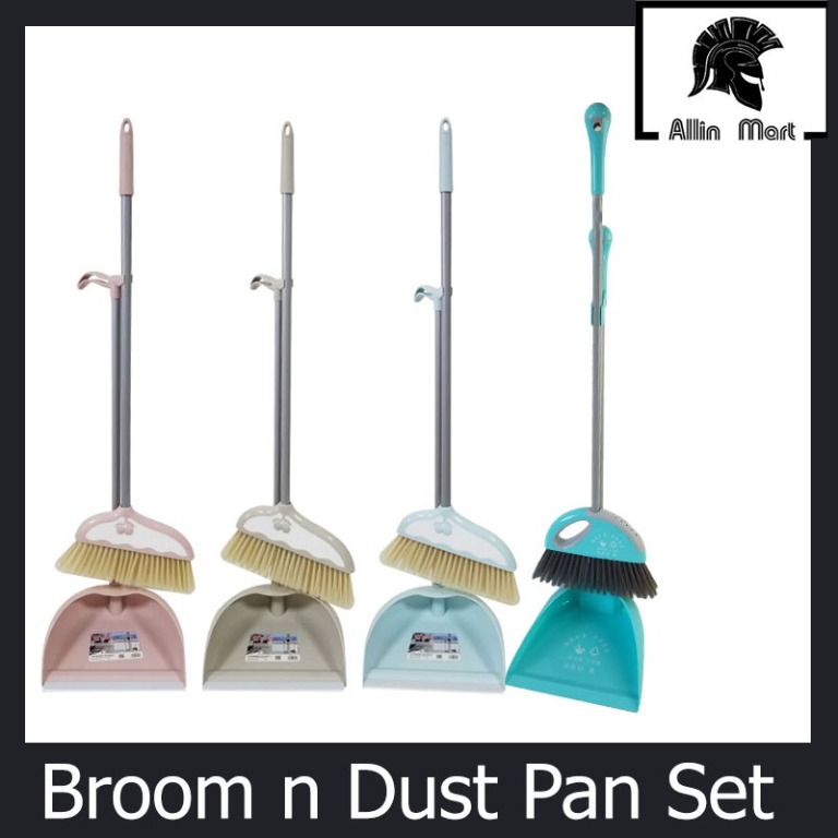 Cute Broom and Dustpan Set, Furniture & Home Living, Furniture, Other Home Furniture on Carousell