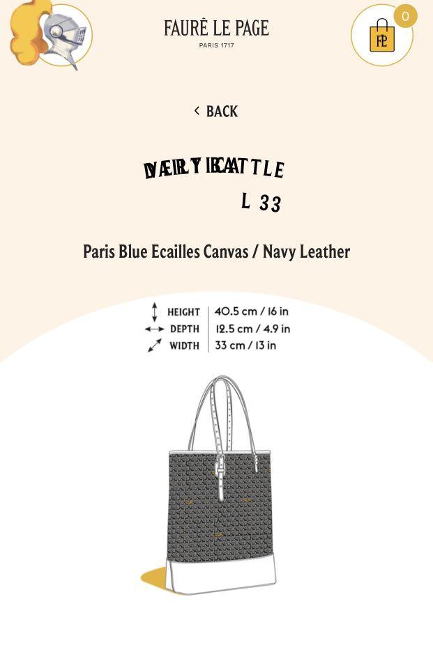 Fauré Le Page Daily Battle Vertical 33 - Black Totes, Handbags - FLP20682
