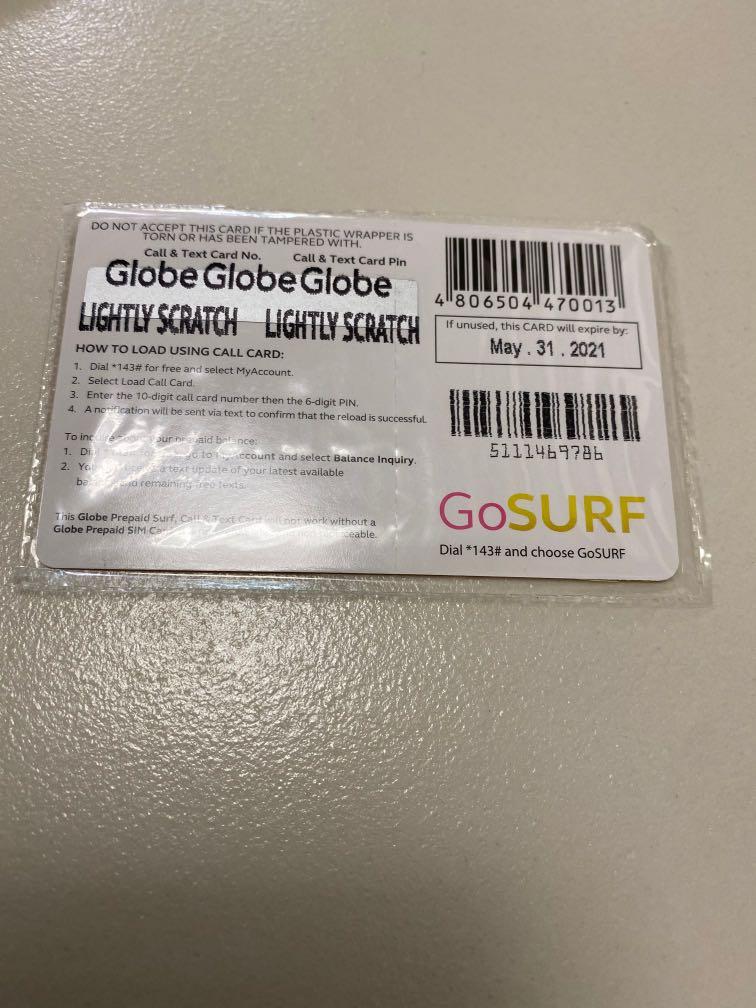 Gosurf balance inquiry clearance