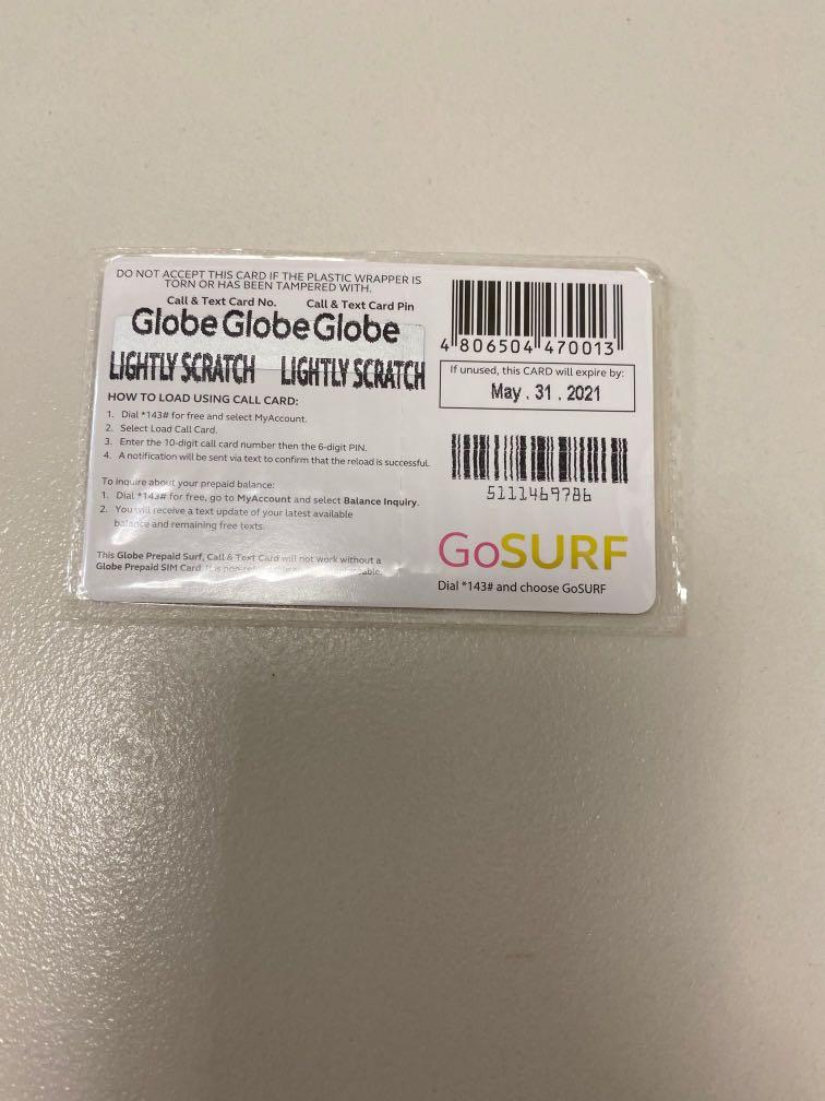 Globe Prepaid load 500 Mobile Phones Gadgets Mobile Phones