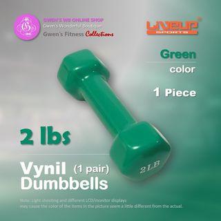 Gwen's Fitness Accessories Collections Candy Color Vinyl Dumbbells (per PIECE)