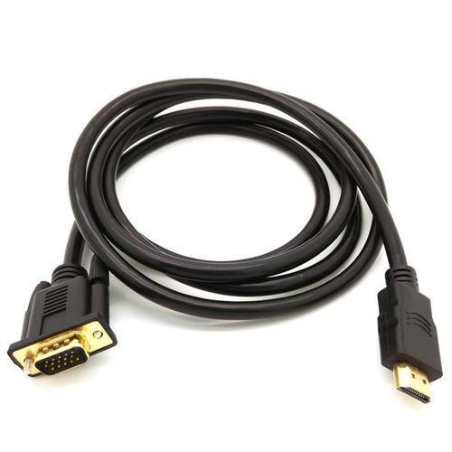 HDMI to VGA Adapter Cable 6ft/1.8m Gold-Plated 1080P HDMI Male to VGA Male  Active Video Converter Cord for Notebook PC DVD Player Laptop TV Projector