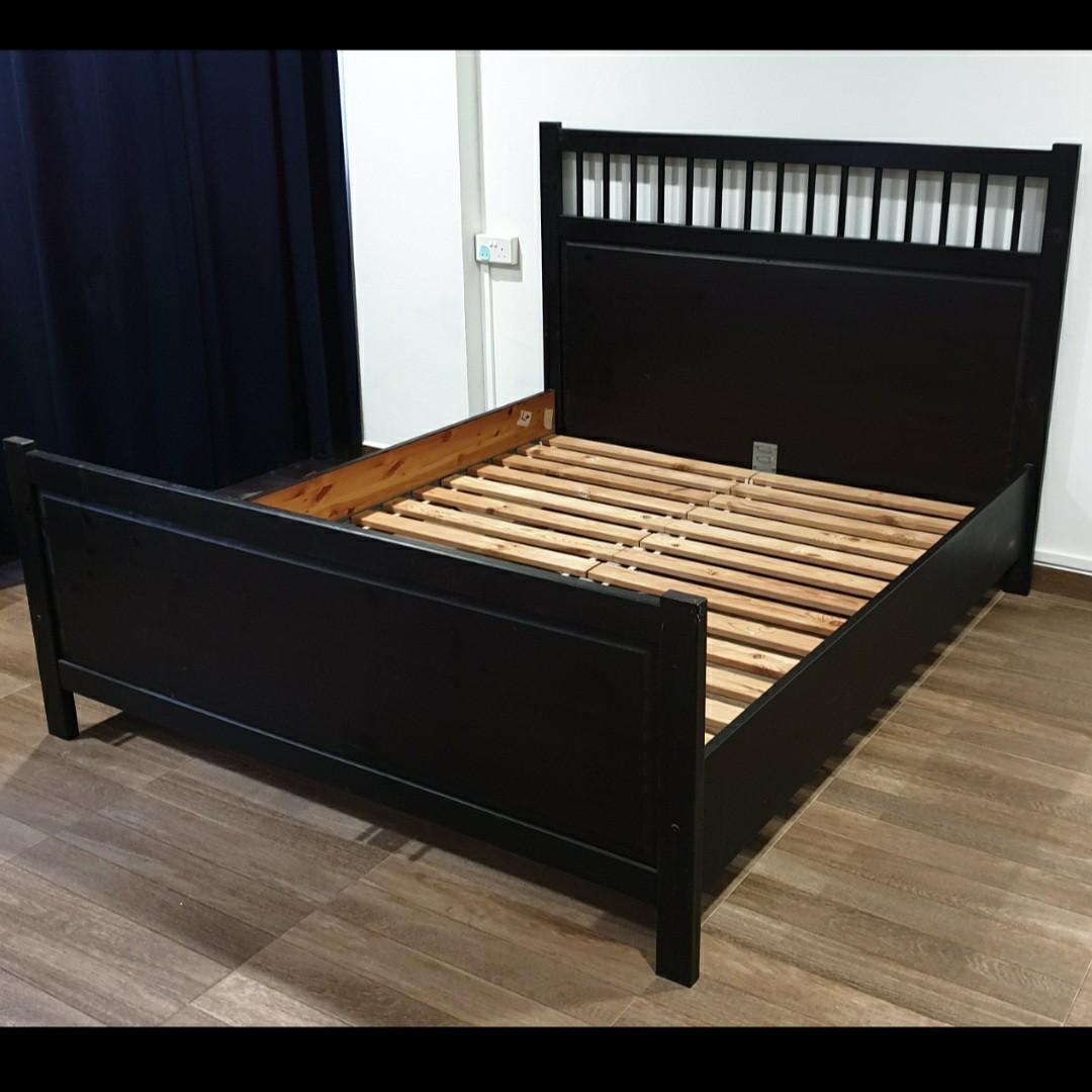 Ikea Hemnes Bed Frame 150x200 Cm, Ikea Hemnes King Bed