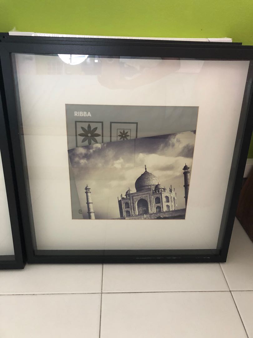 IKEA Ribba Picture Frames 50x50cm, Furniture & Home Living, Home Decor