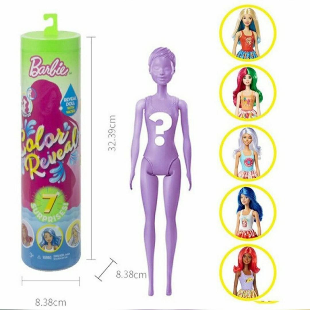 Water colour change clearance surprise barbie