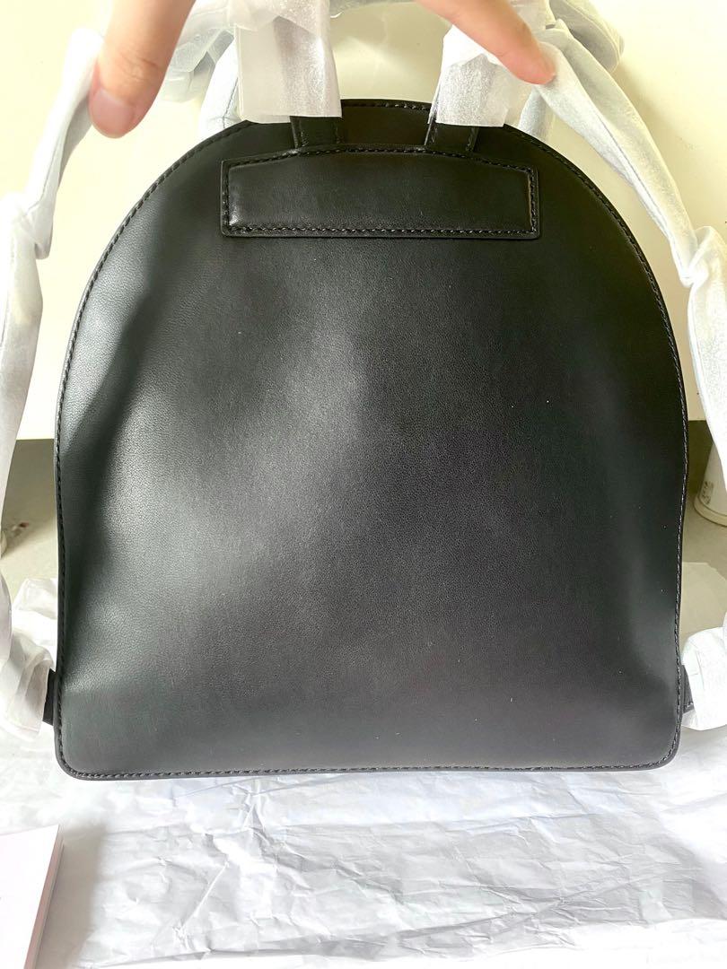 INSTOCK Kate Spade Amelia Medium Backpack Black Quilted, Women's