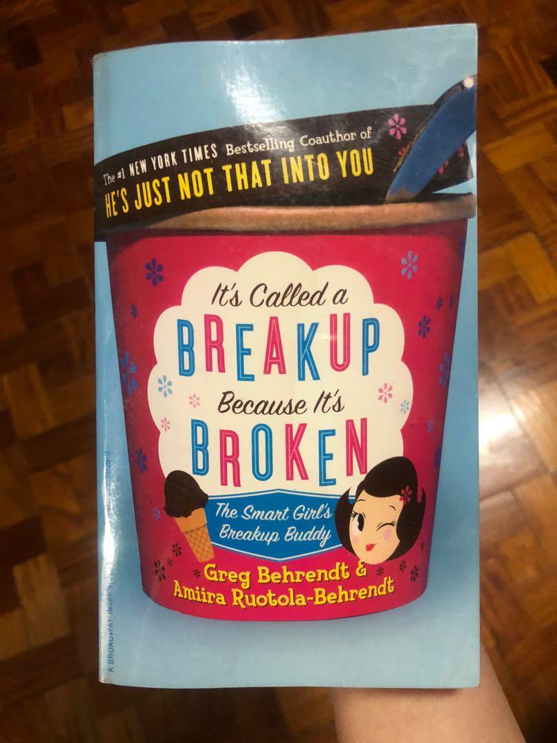 It’s Called A Break Up Because It’s Broken Book (Category: Storybooks) located in San Juan City. Submitted by bebotislate (Listing ID 1045158822, Image 1). Description: It’s Called A Break Up Because It’s Broken By: Greg Behrendt and Amiira Ruotola-Behrendt Used but covered with plastic RFS: Don’t need it anymore. Price is negotiable..