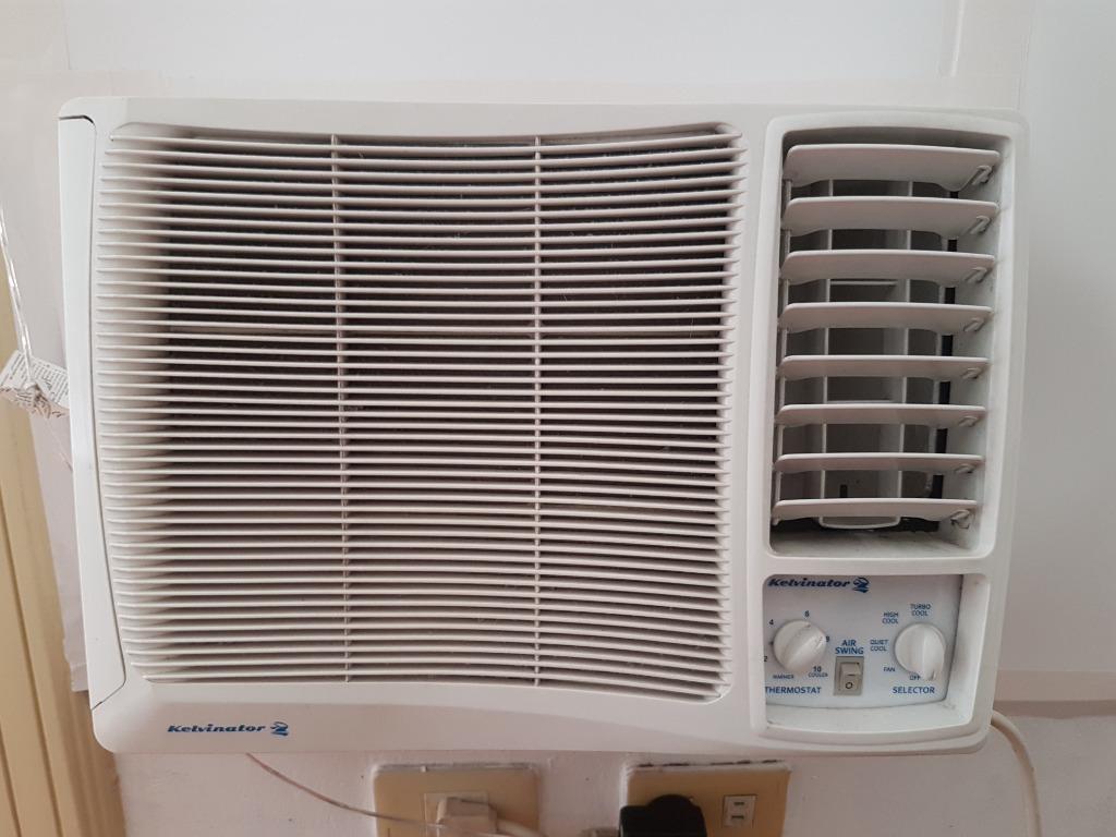 Kelvinator windowtype air conditioner, TV & Home Appliances, Air
