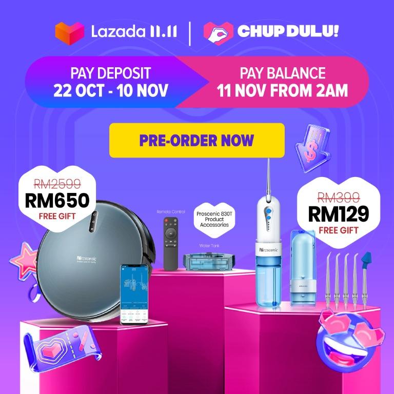 Proscenic Lazmall 𝟭𝟭 𝟭𝟭 𝗖𝗛𝗨𝗣 𝗗𝗨𝗟𝗨 𝗦𝗔𝗟𝗘 Kitchen Appliances On Carousell