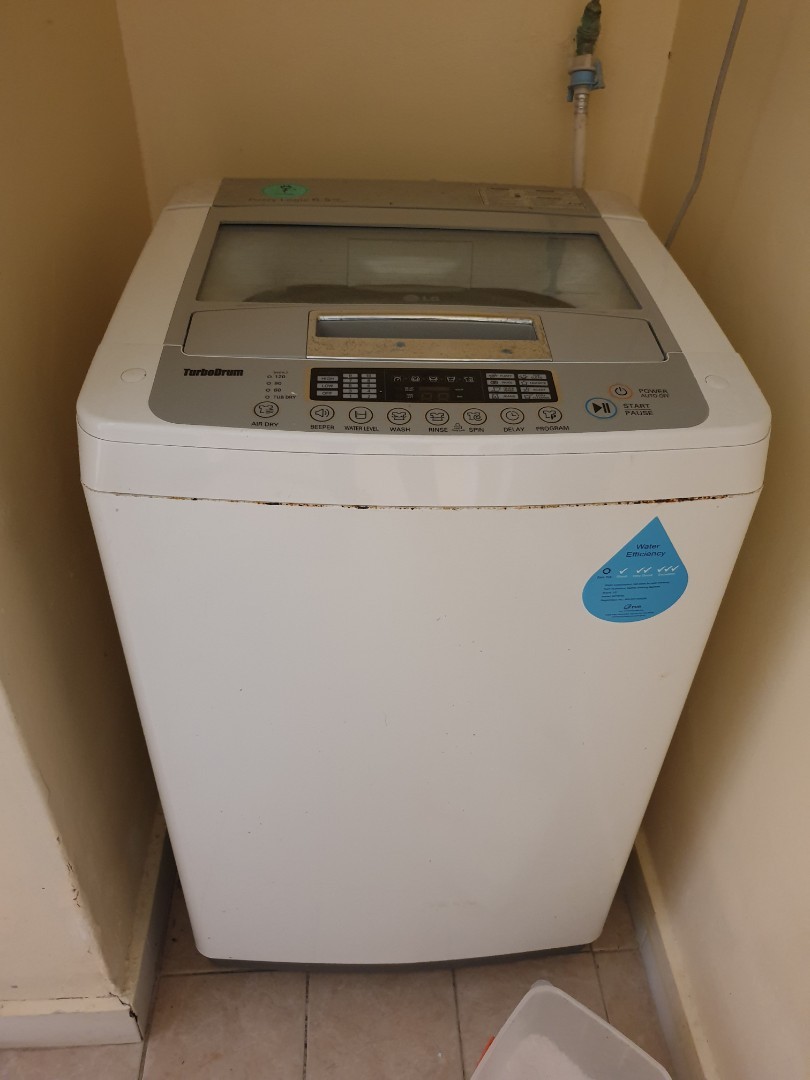 LG turbodrum washing machine, Home Appliances, Cleaning & Laundry on