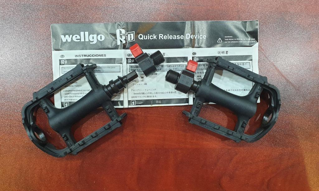 Lightweight Quick Release Pedals for foldie folding bikes