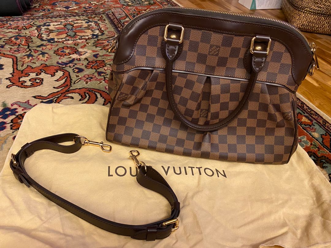 Louis Vuitton Damier Ebene Trevi PM, Luxury, Bags & Wallets on