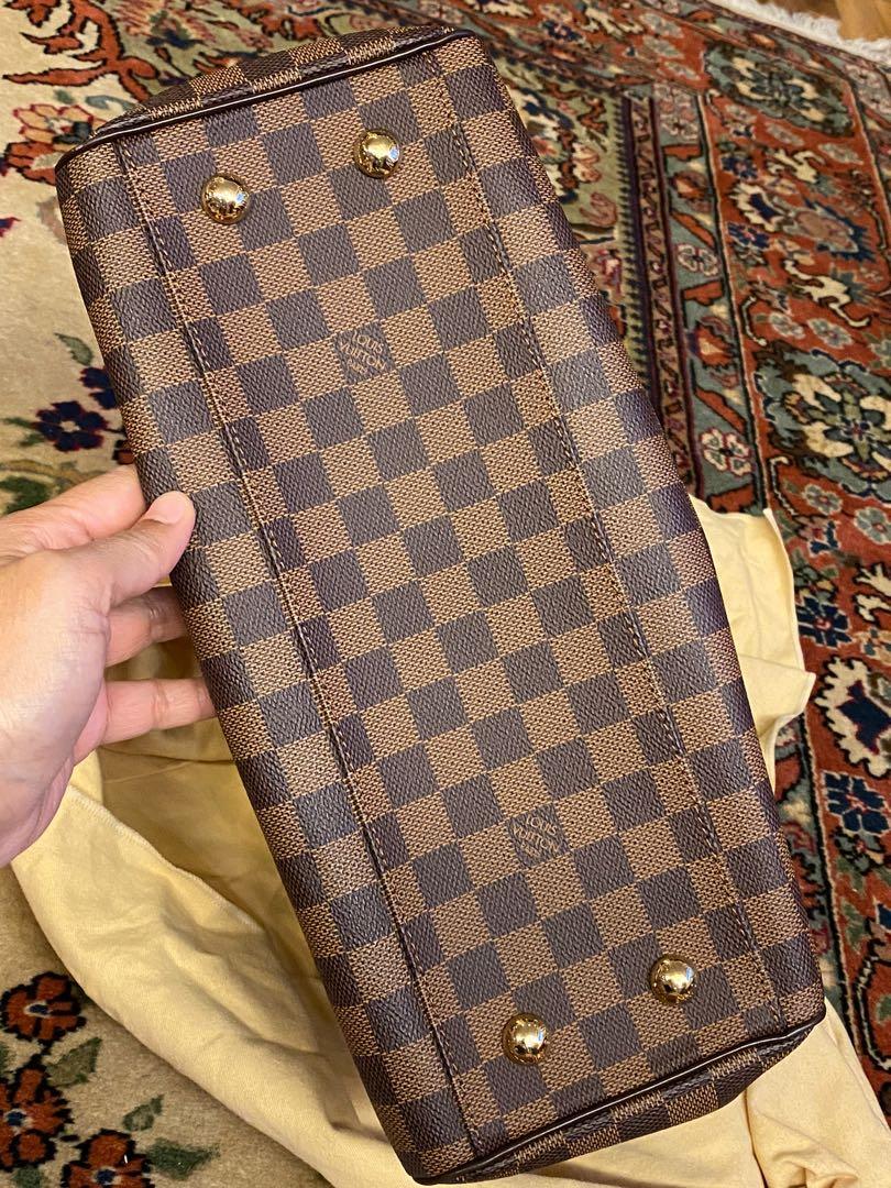 Louis Vuitton Brown, Pattern Print Damier Ebene Trevi PM