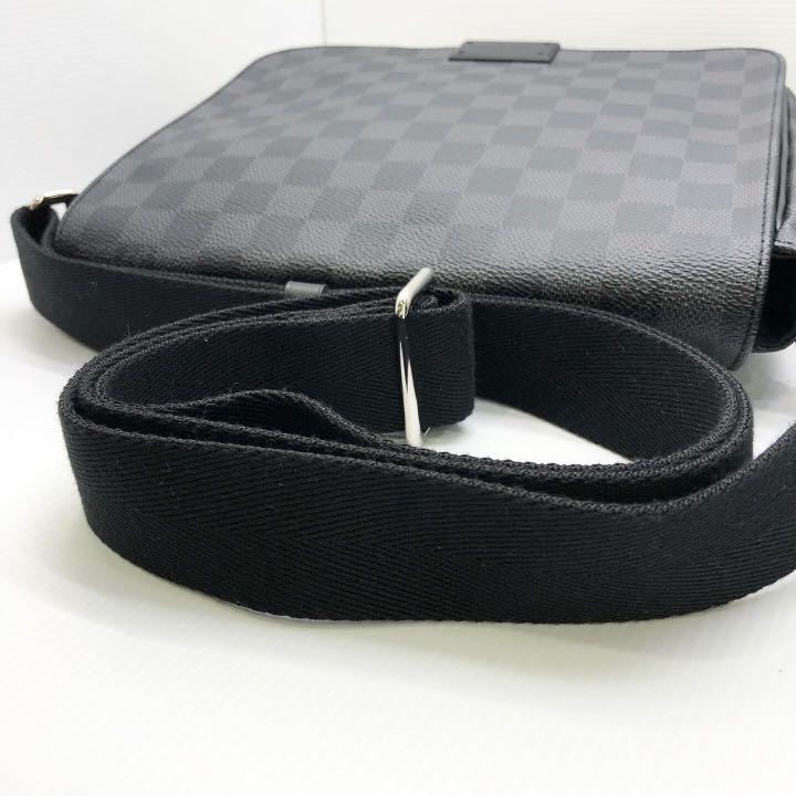 Louis Vuitton Damier Graphit District PM N41260 Hand Bag From Japan #1034