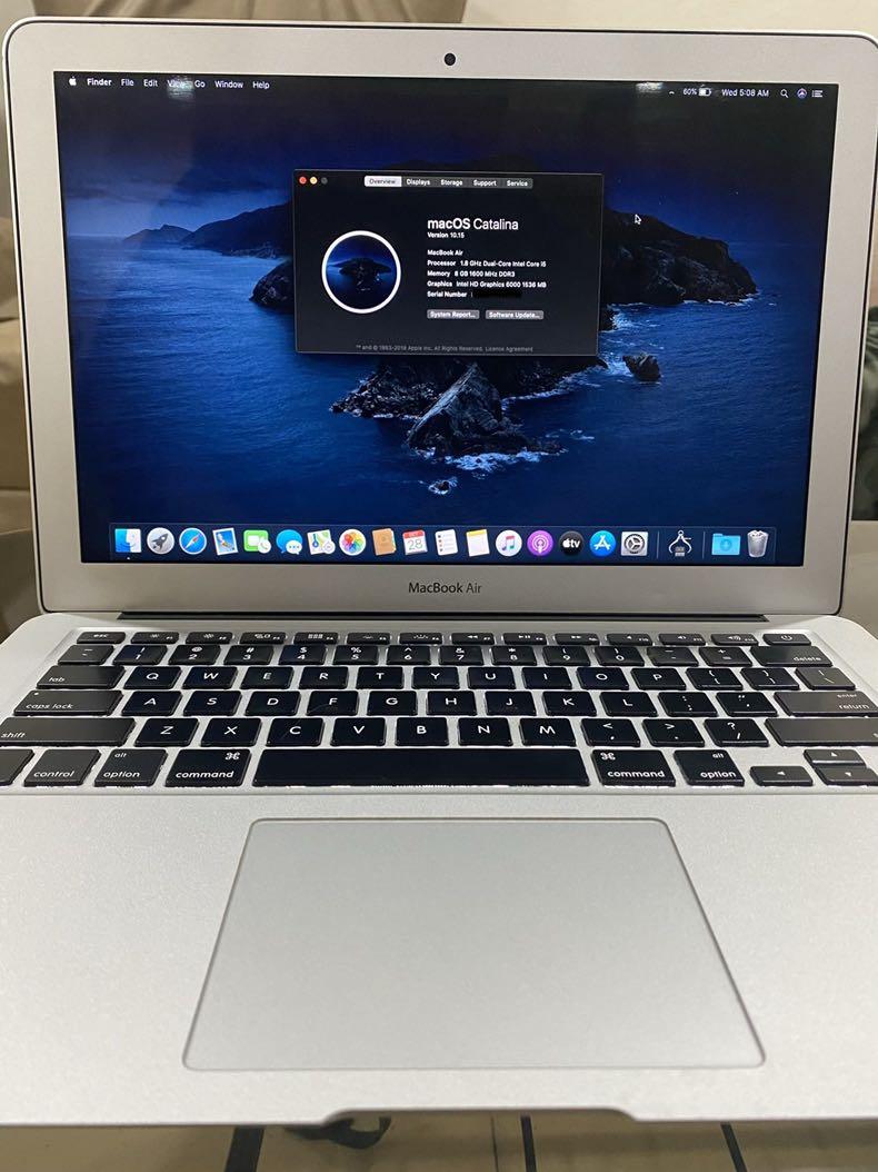 Macbook Air 17 13 I5 8gb Ram 128gb Ssd Electronics Computers Laptops On Carousell