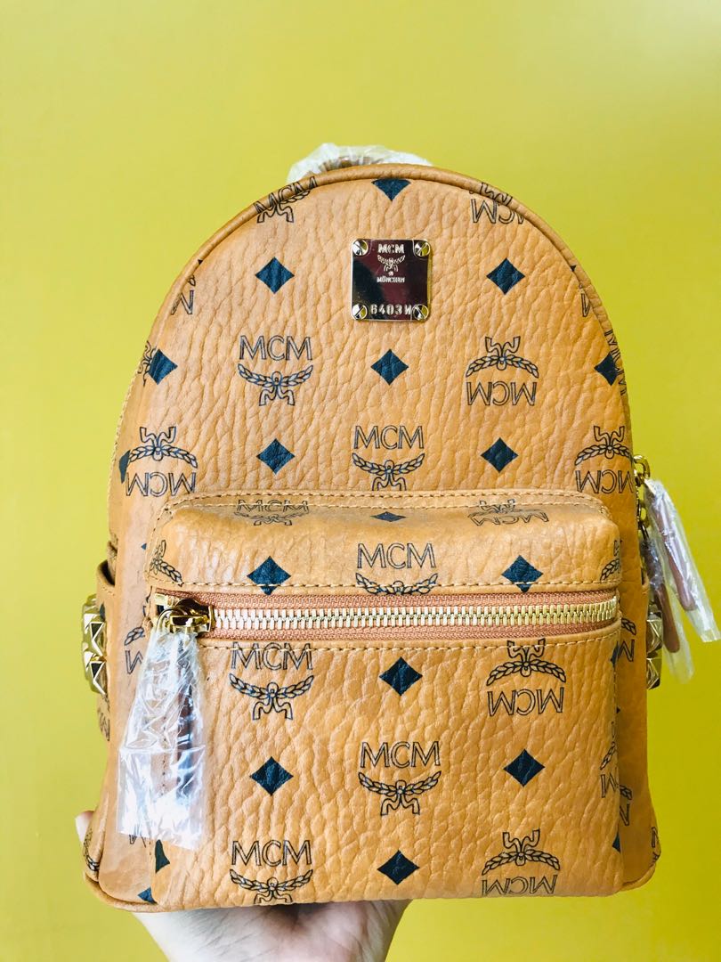 Authentic MCM Backpack, Luxury, Bags & Wallets on Carousell