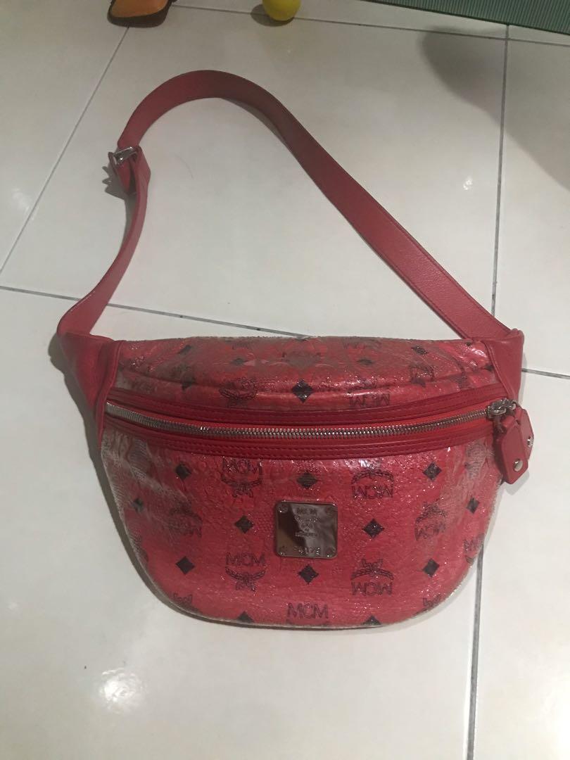Mcm x top phenomenon fanny pack